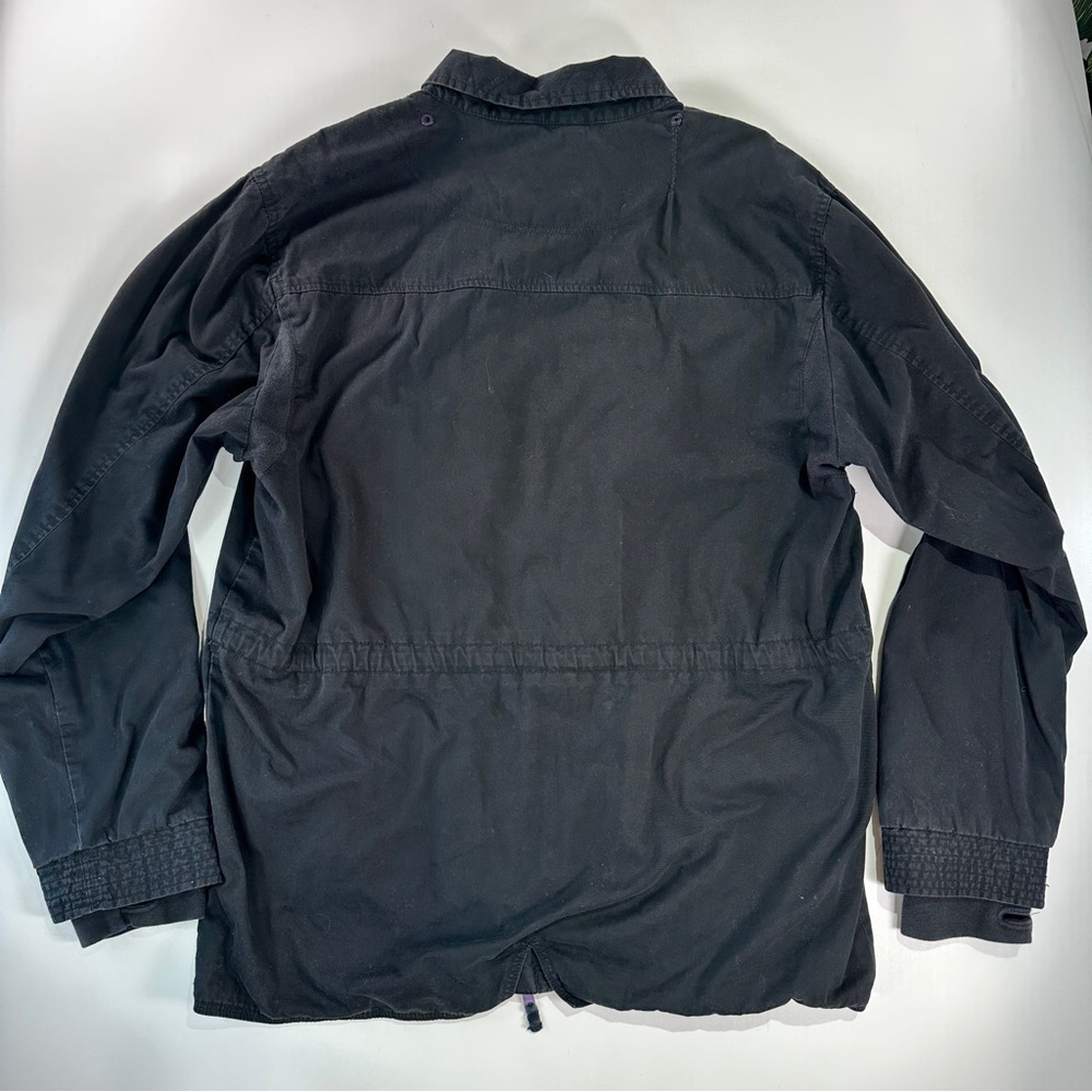 Quiksilver Utility Jacket Gorpcore Field Coat Bla… - image 11